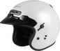 Gm 32 Open Face Helmet Pearl White Xs