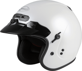 Gm 32 Open Face Helmet Pearl White Md