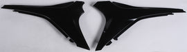 Black Acerbis Airbox Cover for motorcycle body, model 21717-30001, designed to fit Acerbis bikes.