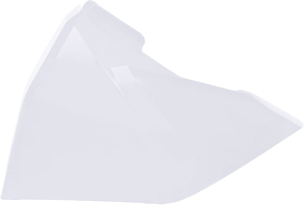Acerbis white airbox cover for motorcycle, made of durable body material with product code 26859-86811.