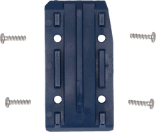Load image into Gallery viewer, Acerbis blue KTM chain guide block insert for drive system, designed for KTM motorcycles, part number 29831-90003.