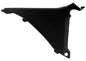 Acerbis black airbox cover for motorcycle, shown in close-up with brand logo and product details on the surface.