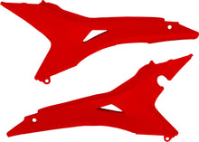 Load image into Gallery viewer, Red Acerbis Airbox Cover for motorcycle, featuring a sleek design with brand logo, fits Acerbis airbox models.