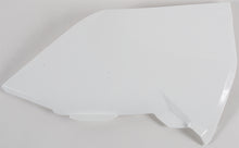 Load image into Gallery viewer, Acerbis white airbox cover for motorcycle, featuring product number 24494-10002, made of durable plastic material.
