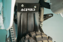 Load image into Gallery viewer, Acerbis black airbox mud flap for off-road motorcycles, designed to protect the airbox from debris and mud.