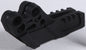 Acerbis black chain guide for motorcycles, model 20814-90001, mounted on a bike with a close-up view of the guide and chain.