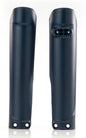 Blue Acerbis Fork Guard for motorcycle forks, featuring durable plastic construction and brand logo visible on the surface.