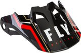 Fly Racing Formula Carbon Axon Helmet Visor Black/Red Xl-2x 73-4725L