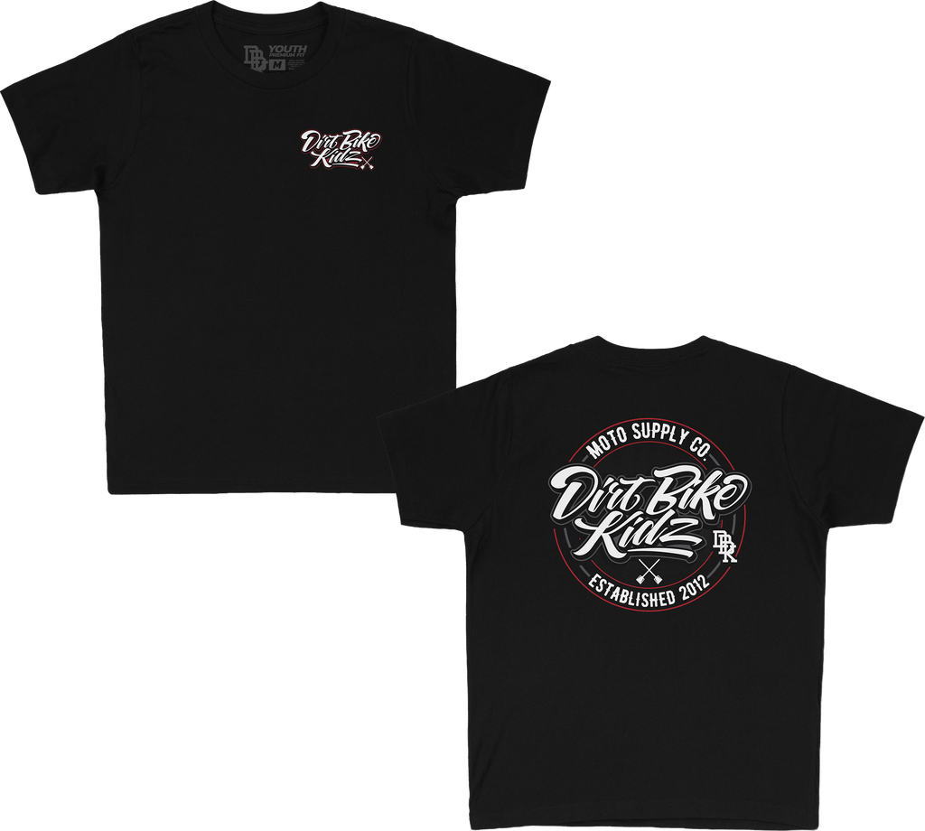 Supply Co. Youth Tee Black Ym