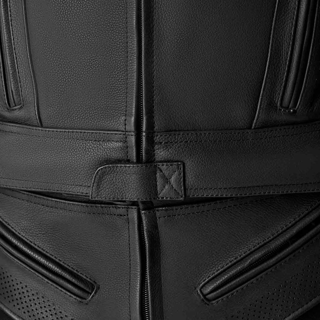 Tractech Evo D3o Jacket Black Leather Md