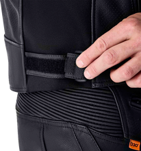 Load image into Gallery viewer, Tractech Evo D3o Jacket Blk/Whi Leather Xl