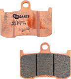 GBRAKES Brake Pads Sintered Ceramic 17-57275