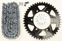 Load image into Gallery viewer, Sprocket/Chain Kit Stl/Alu 14/46t Blk Sx3 520 106l Blk