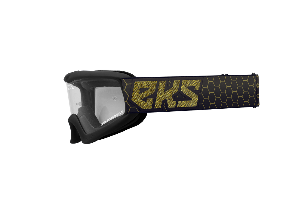 Xgrom Youth Goggle Black/Gold Metallic Clear