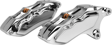 Load image into Gallery viewer, 6 Pist Front Dual Caliper Kit Chrome For 11.8" Rotor