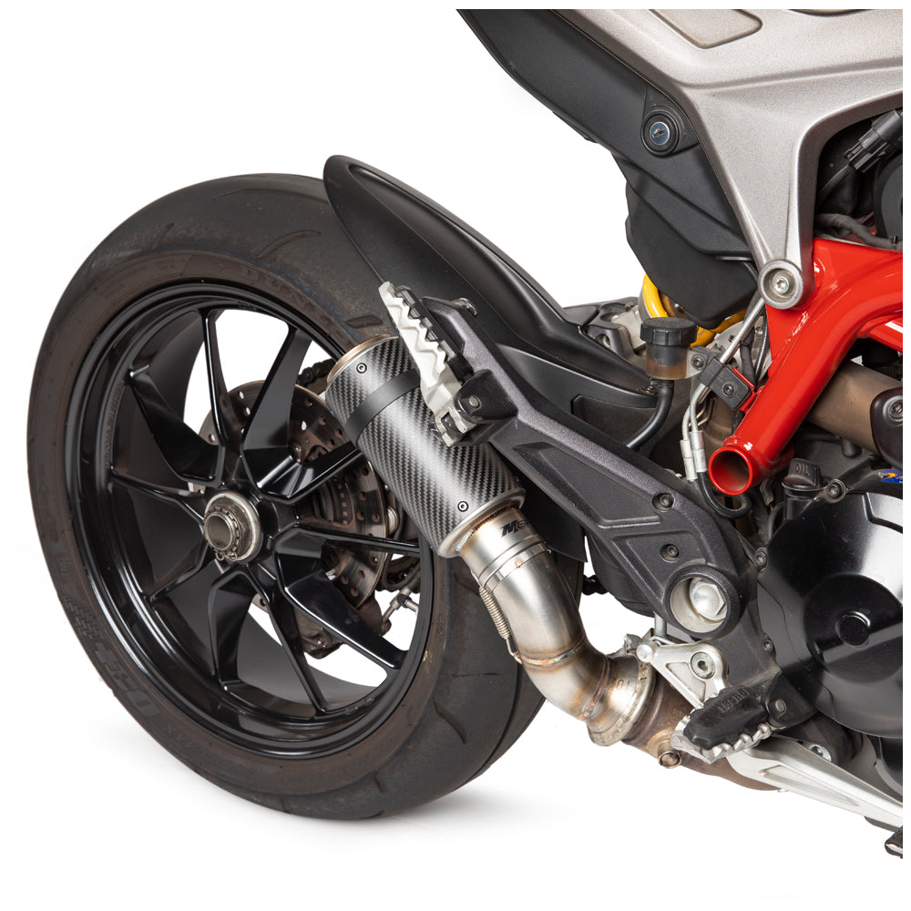 Mgp Stinger Slip On Matte Carbon Duc
