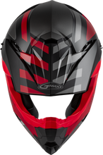 Load image into Gallery viewer, Mx 86 Off Road Fame Helmet Matte Black/Red/Silver Xl