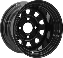 Load image into Gallery viewer, Delta Steel 14x7 4/110 2+5 Blk