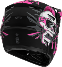 Load image into Gallery viewer, Youth Mx 46y Unstable Helmet Matte Black/Pink Yl
