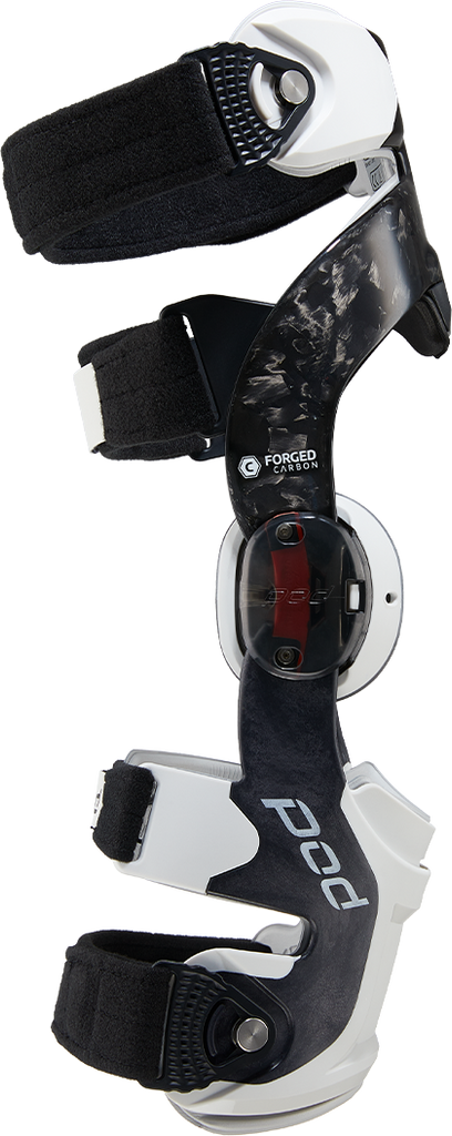 K8 3.0 Knee Brace Carbon (Rt) Carbon/White Lg