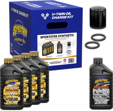 Load image into Gallery viewer, V Twin Full Oil Service Kit Xl Synthetic