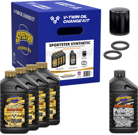 V Twin Full Oil Service Kit Xl Synthetic