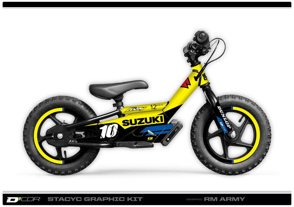 Graphic Kit Stacyc Suzuki Graphic Kit Stacyc 12" & 16"