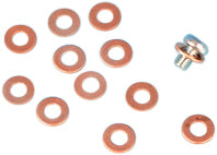 Load image into Gallery viewer, Gasket Washer Fork Drain Screw Copper 10/Pk 45403 75