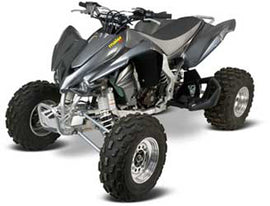 Rear Fender White Kfx700
