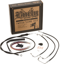 Load image into Gallery viewer, Burly Cntrl Kit 16" Ape Stainless Non Abs
