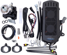 Load image into Gallery viewer, Indian Oil Cooler Side Mount Black