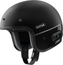 Load image into Gallery viewer, Surge Open Face Helmet W/Mesh Matte Black/Glossy Black Md