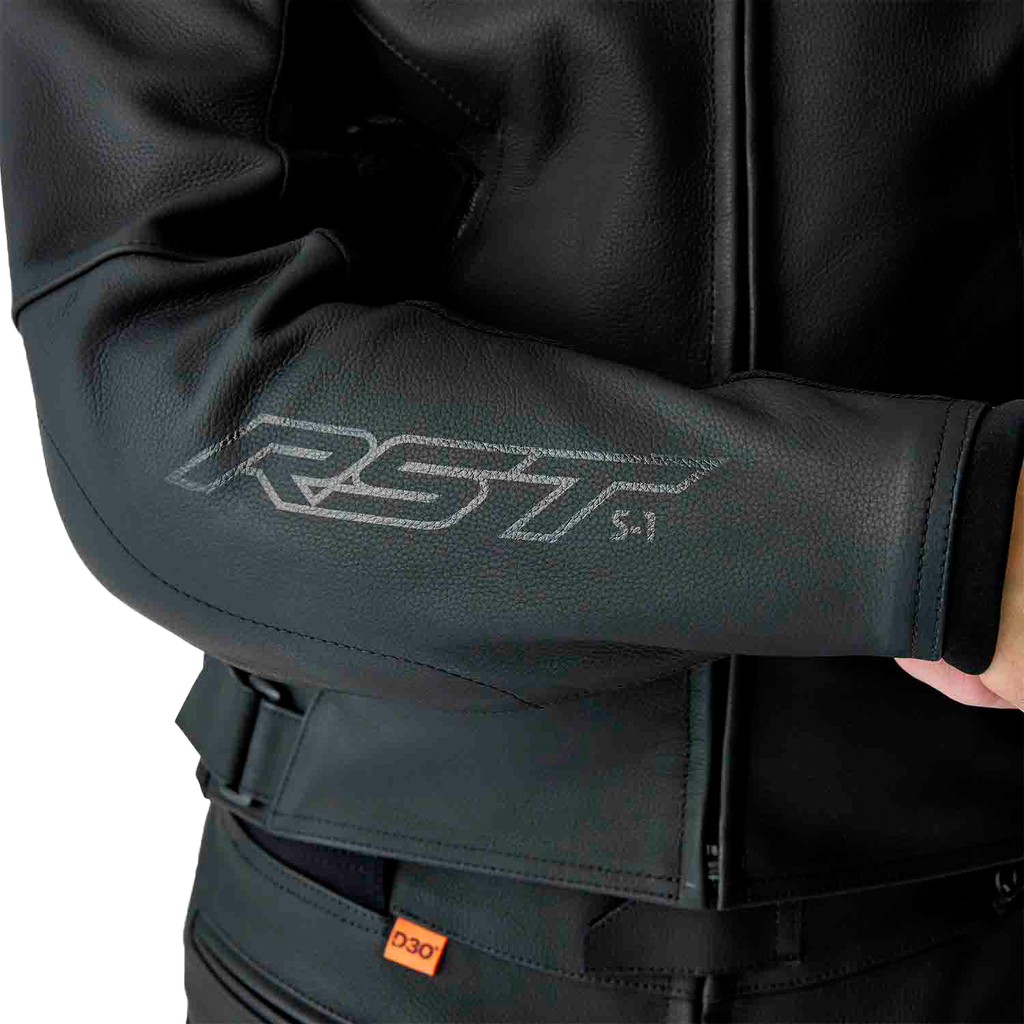 S1 D3o Leather Jacket Black 5x