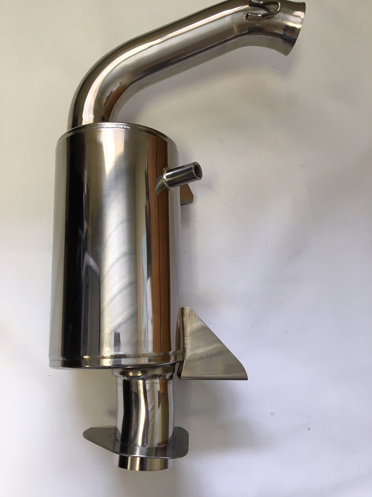 Stainless Muffler S D 600r E Tec