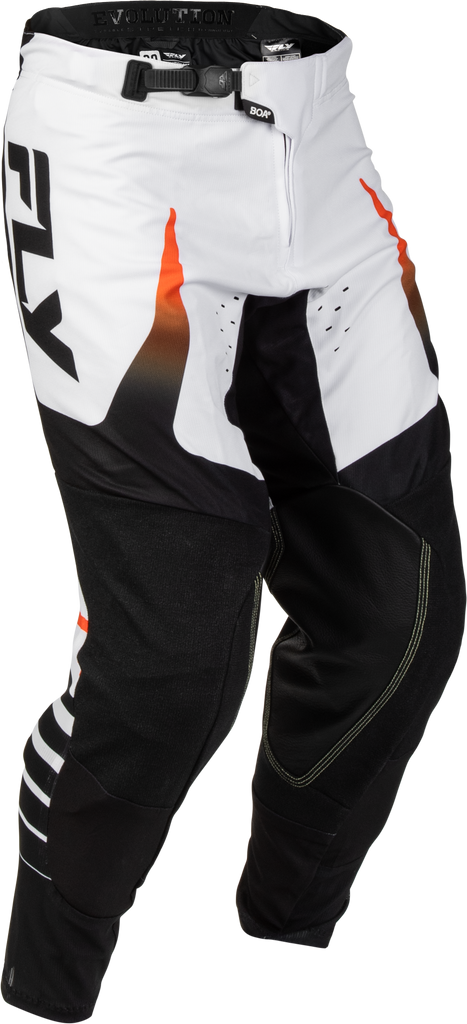 Evolution  Dst Bolt  Pants White/Black/Orange Sz 30