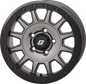 Adapt Wheel 15x7 5+2 5/4.5 Matte Gun Metal Grey