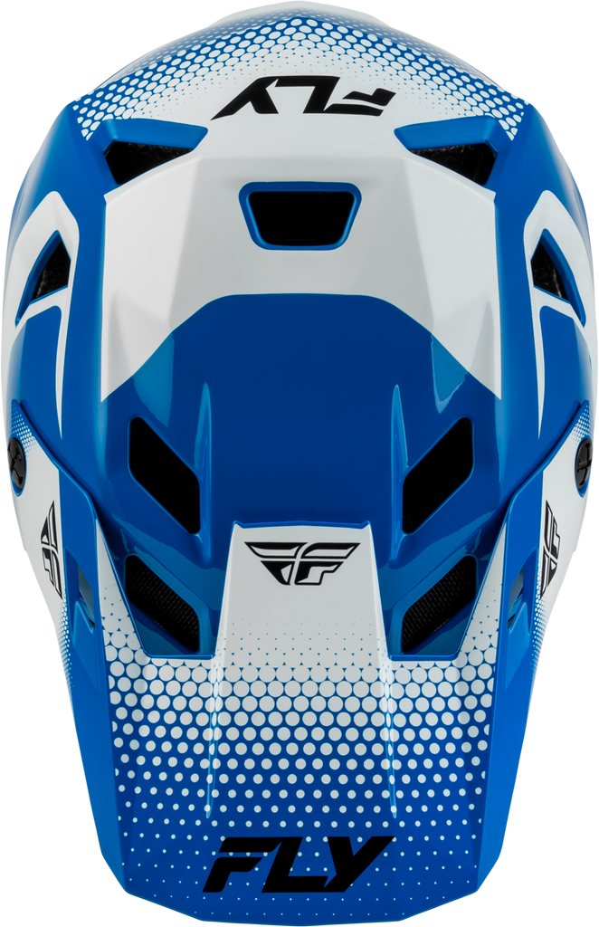 Rayce Sonar Bicycle Helmet Blue/White/Black Xs