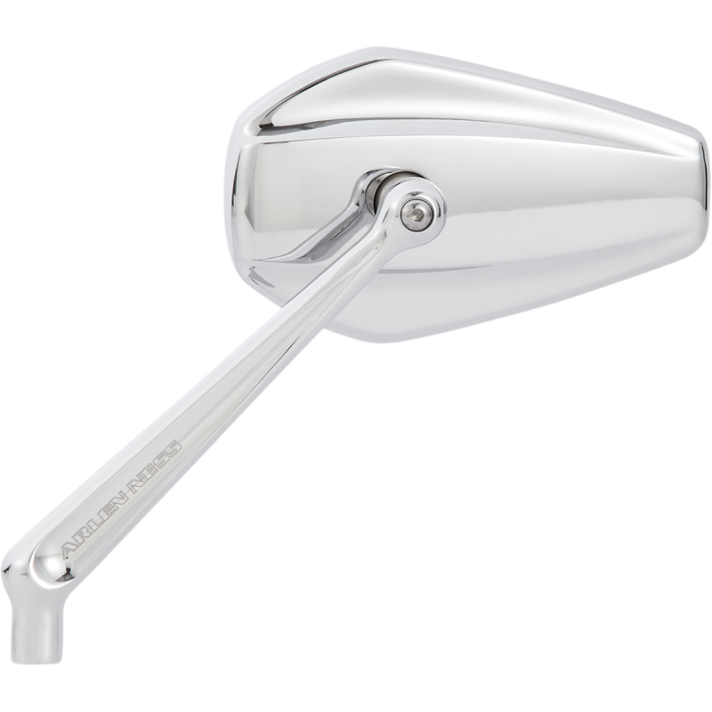 Pair of gold billet mini stocker mirrors for hand controls by Arlen Ness, set of two, with a sleek, compact design