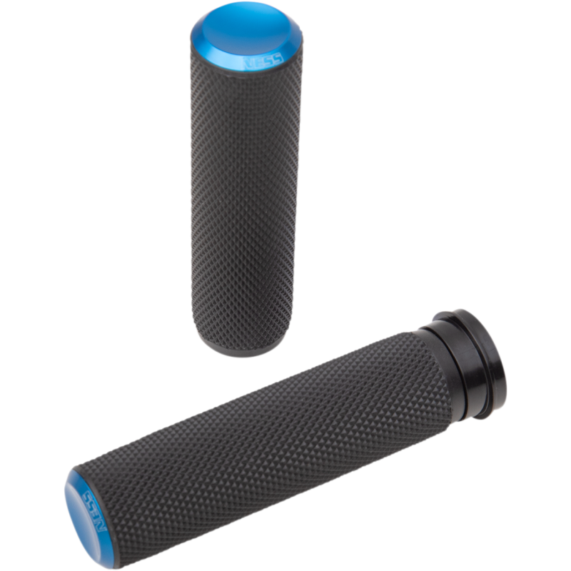 ARLEN NESS KNURLED RUBBER GRIPS HARLEY DAVIDSON MODELS - The Speed Shop Canada
