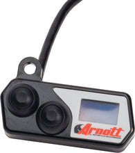 Load image into Gallery viewer, Black Arnott LED suspension gauge 850-01206 showing digital readout, designed for vehicle suspension monitoring.