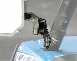 ATV-TEK side mirror adapters and mounts, compatible with Polaris models, for secure ATV side mirror installation.