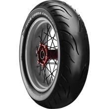 Load image into Gallery viewer, AVON COBRA CHROME REAR RIENFORCED  BIAS MOTORCYCLE TIRES BLACKWALL - The Speed Shop Canada