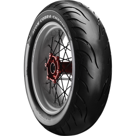 AVON COBRA CHROME REAR RIENFORCED  BIAS MOTORCYCLE TIRES BLACKWALL - The Speed Shop Canada