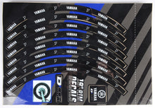Load image into Gallery viewer, Rim Decals 19" Yamaha Logo Rear