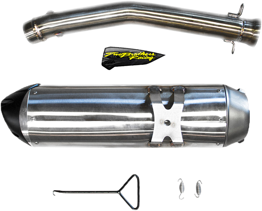 S1r Slip On Stainless Can Am