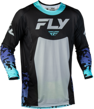 Load image into Gallery viewer, Youth Lite Flake Jersey Black/Grey/Multi Yxl