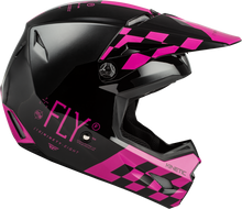 Load image into Gallery viewer, Yth Kinetic Lite Rival Helmet Gloss Black/Pink Ys