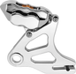 4 Pist Rear Caliper Kit Chrome St 18 Up