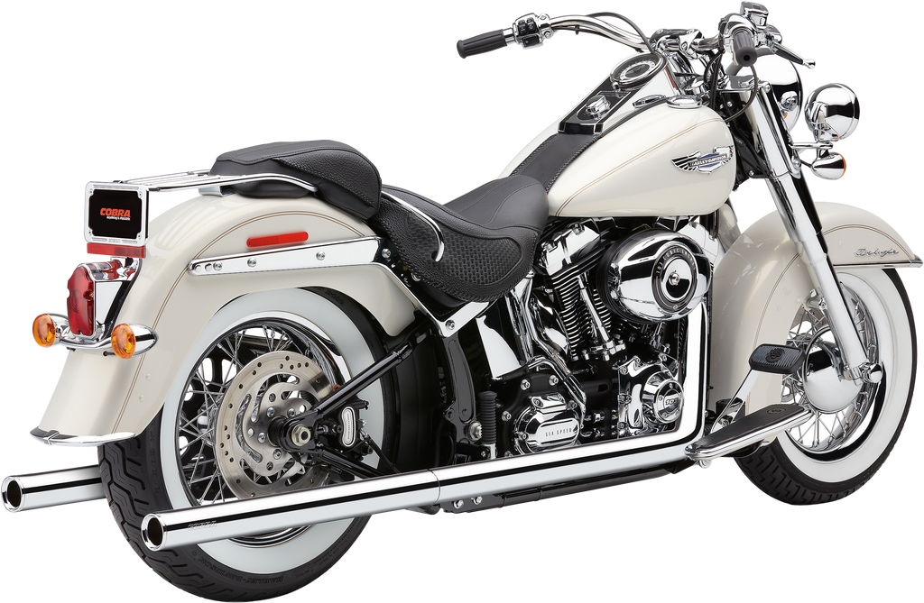 Bad Hombre True Duals Chrome Softail 12 17
