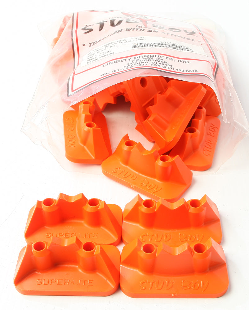 Super Lite Pro Series Double Backers .75" 24/Pk Orange